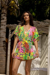 ABITO DONNA  VERDE 786K70 VERDE LULI FAMA